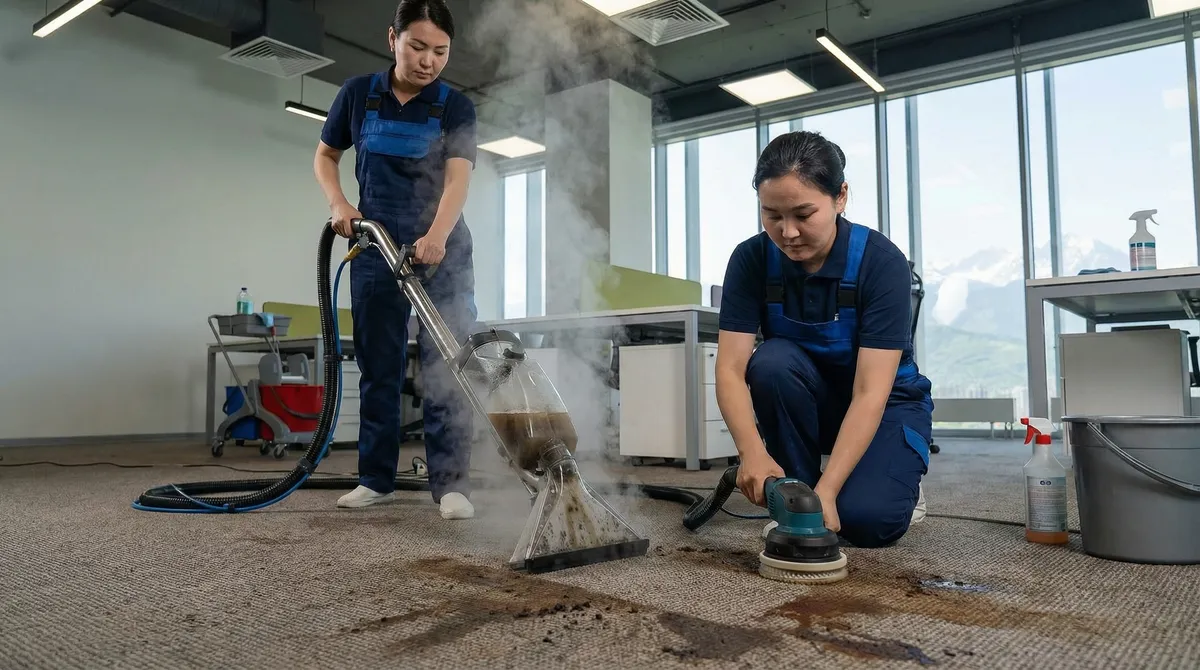 Ежедневный клининг офисов в Алматы — профессиональный B2B клининг ART Cleaning
